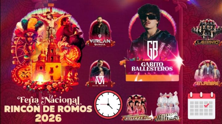 Feria Nacional Rincón de Romos 2026: Fechas y cartelera completa de artistas que darán concierto en Aguascalientes