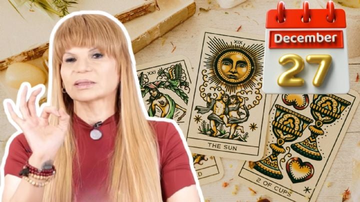 Cartas del Tarot de Mhoni Vidente: Conoce el mensaje astral para cada signo HOY 27 de diciembre