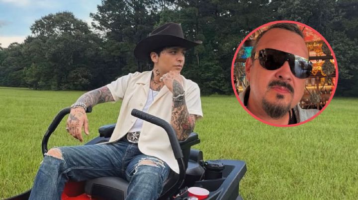 Así fue el palomazo que se echó Christian Nodal con Pepe Aguilar