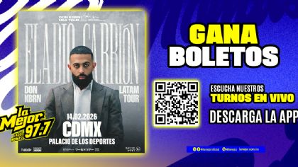 Gana Boletos para ver a Eladio Carrion