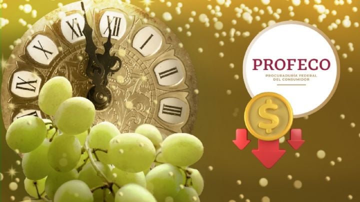 Estas son las mejores uvas para despedir el año, según Profeco
