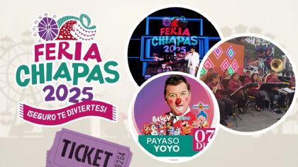 Feria Chiapas 2025: ¿Qué artistas se presentarán GRATIS HOY 7 de diciembre en el Foro Masivo?