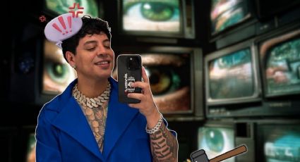 ¿Por qué Eduin Caz rompió una pantalla durante concierto de Grupo Firme en Colombia (VIDEO)