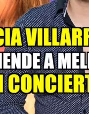 Foto descriptiva de: Alicia Villarreal detiene su concierto para defender a Melenie y desata polémica