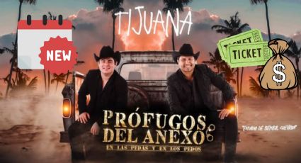 Anuncian segundo concierto de Prófugos del Anexo en Tijuana: Fecha, precios y venta de boletos