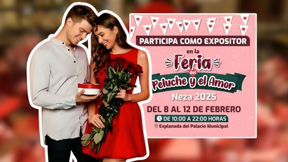 Feria por el Día del Amor y la Amistad en el Edomex