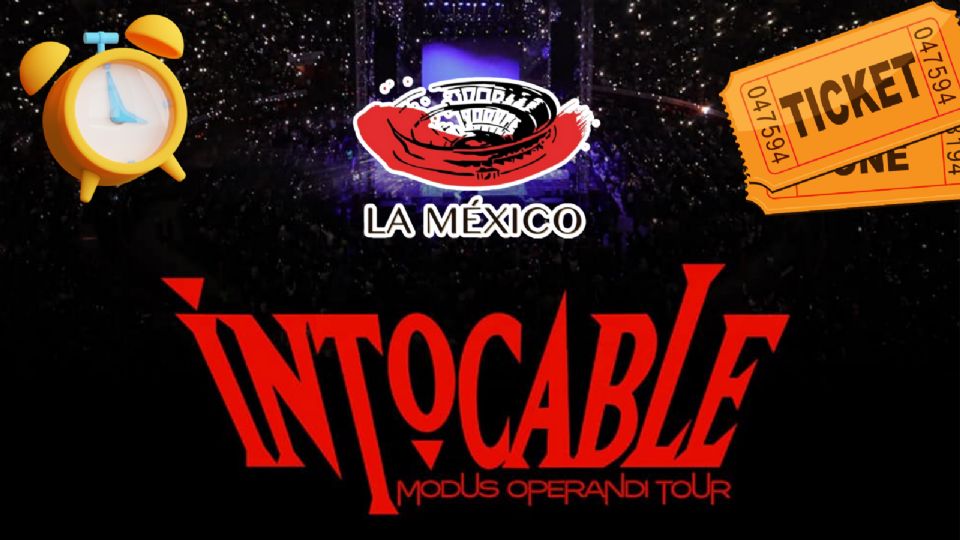 Intocable llegará hoy a este recinto taurino