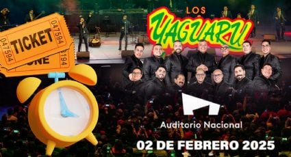 ¿A qué hora empieza el concierto de Los Yaguarú HOY en el Auditorio Nacional?