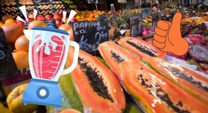 El licuado de papaya que reduce el estreñimiento y los gases