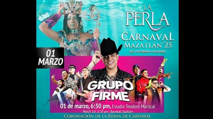 Grupo Firme cancela su participación en el Carnaval de Mazatlán