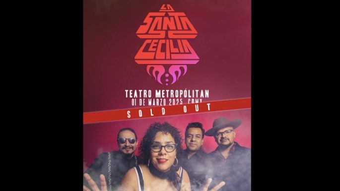 La Santa Cecilia logra sold out en el Metropolitan
