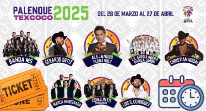 Feria Internacional del Caballo Texcoco 2025: Lista completa de precios para los conciertos del Palenque