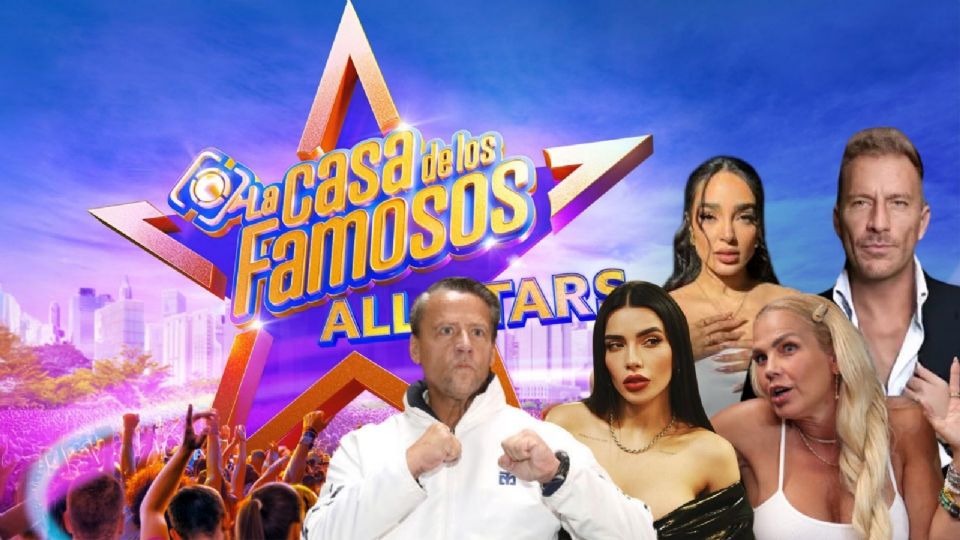 Todos los participantes de La Casa de los Famosos All Stars 2025