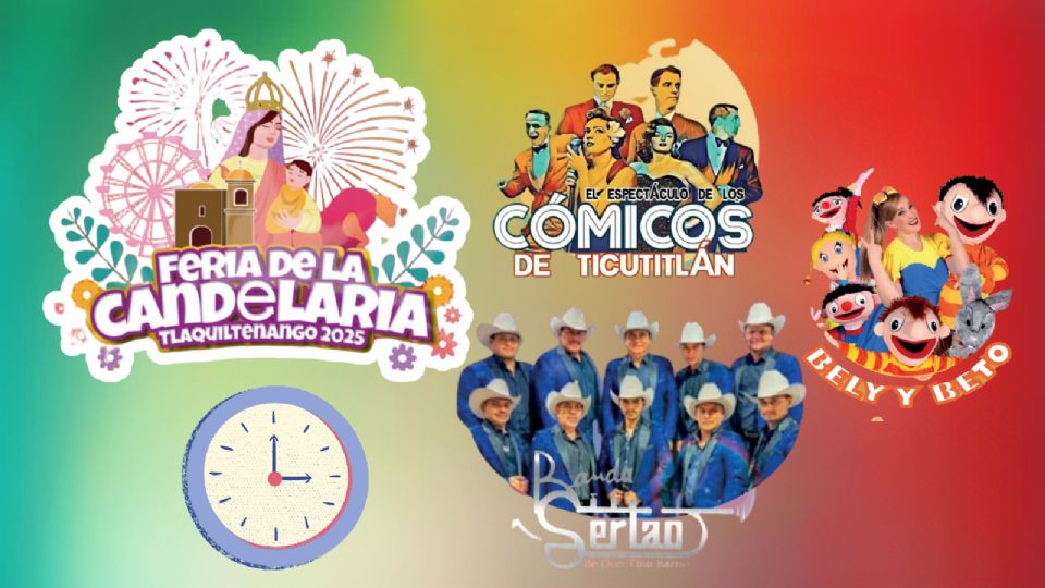 Estos son los artistas que se presentarán HOY en la Feria de la Candelaria Tlaquiltenango 2025