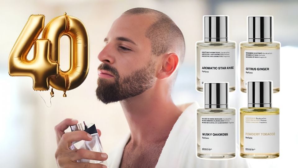 Perfumes económicos para hombres de 40+.