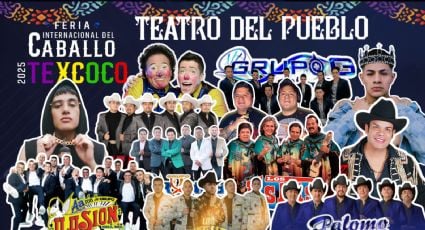 Feria Internacional del Caballo Texcoco 2025: Cartelera completa de artistas que darán concierto GRATIS en el Teatro del Pueblo