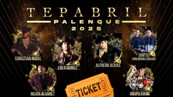 Feria Tepabril 2025: Cartelera completa de artistas que se presentarán en el Palenque; fechas y precios