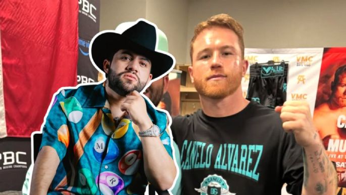 ¿LUIS R CONRIQUEZ deja la MÚSICA por el box? Se une al CANELO para entrenar