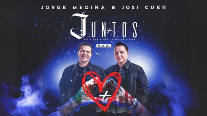 Josi Cuen y Jorge Medina anuncian gira “Juntos” en Estados Unidos