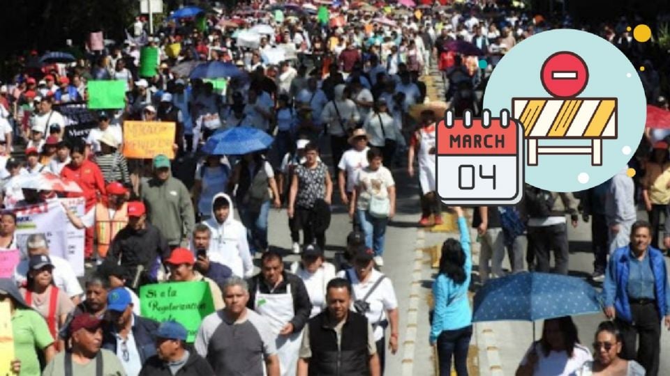 Anuncian marcha en CDMX ¿cuáles son las vialidades afectadas?