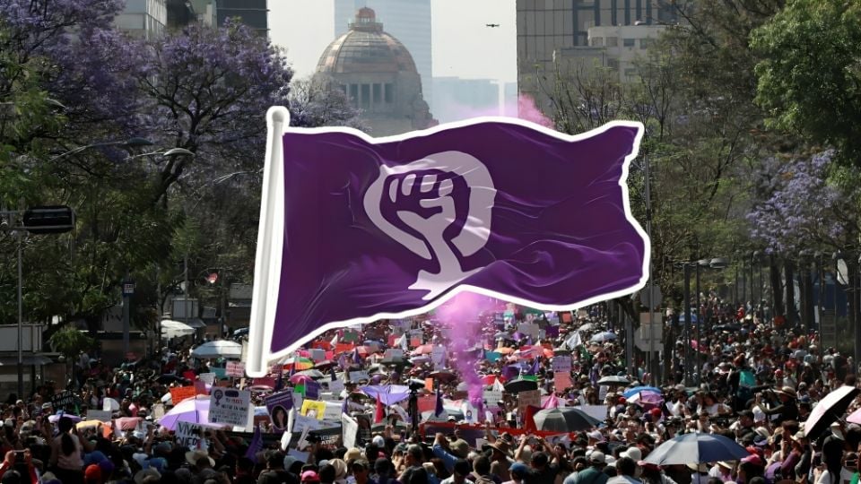 Marcha 8 de marzo en la CDMX