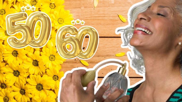 Los perfumes de mujer con olor a flores ideales para personas de 50 a 60 años