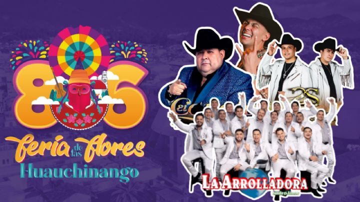 Feria de las Flores Huauchinango 2025: Cartelera completa de artistas que darán concierto GRATIS en el Teatro del Pueblo