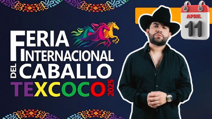 Feria del Caballo Texcoco 2025: ¿Qué artista dará concierto GRATIS y en el Palenque hoy 11 de abril?