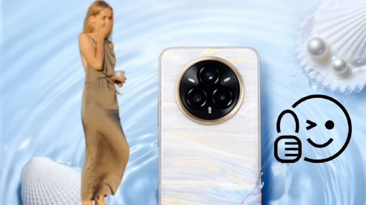 El celular que cambia de color con el frío y puede estar hasta 48 horas a 2 metros bajo el agua