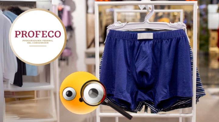 Las mejores marcas de bóxers para hombre, revela Profeco