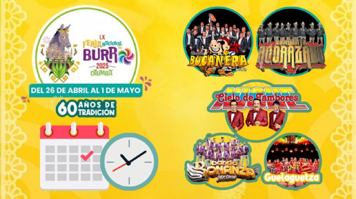 Feria Nacional del Burro Otumba 2025: Cartelera completa de artistas y actividades en el Estado de México