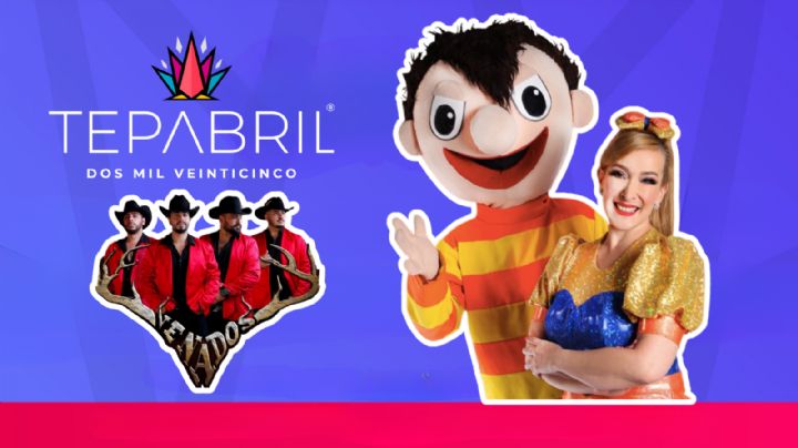 Feria Tepabril 2025: Programa completo de artistas y actividades de HOY 24 de abril