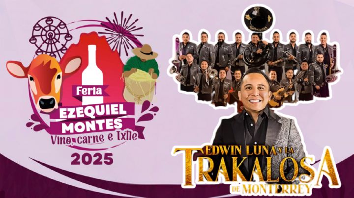 Feria Ezequiel Montes 2025: ¿Qué artistas darán concierto GRATIS HOY 25 de abril en Querétaro?