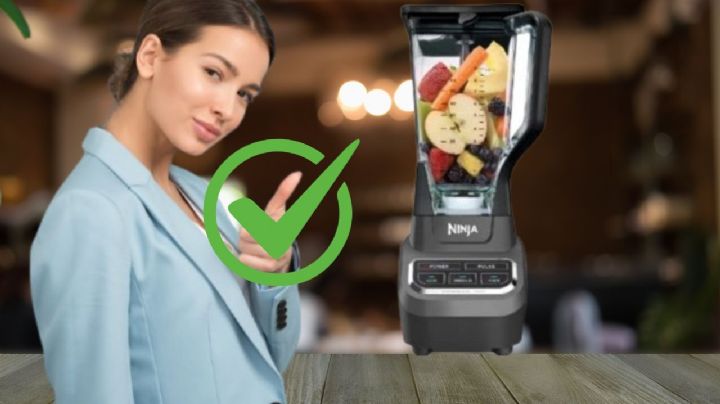 Esta licuadora ninja muele el hielo en segundos y cuesta menos de 2 mil pesos