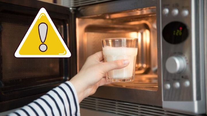 Conoce los riesgos para la salud de calentar leche en el microondas, según expertos