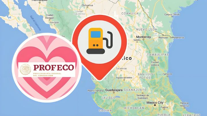 Profeco lanza mapa para que encuentres la gasolinera más barata cerca de ti