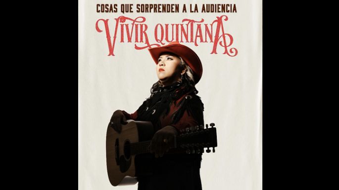 Vivir Quintana promociona su segundo álbum, revolucionando el corrido mexicano