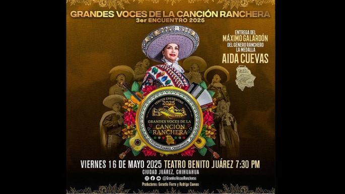 Ya está en puerta el 3er Encuentro de Grandes Voces de la Canción Ranchera
