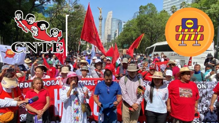 Mega marcha de maestros 2025: ¿Cuáles son las calles afectadas y alternativa viales HOY 15 de mayo?