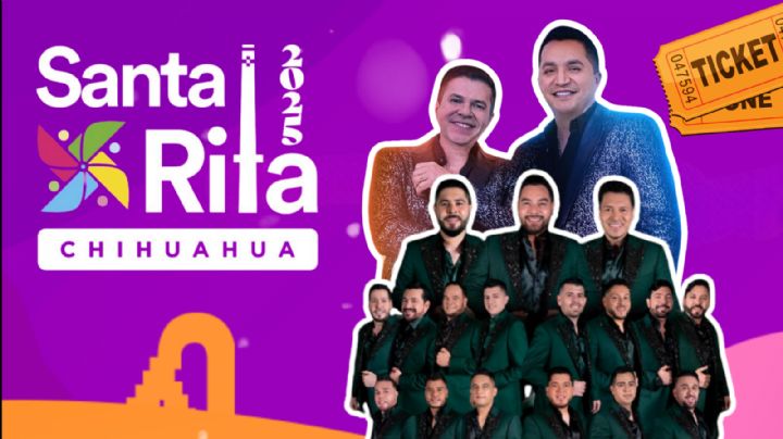 Feria Santa Rita Chihuahua 2025: Artistas que se presentarán HOY 16 de mayo en el Teatro del Pueblo y en el Palenque