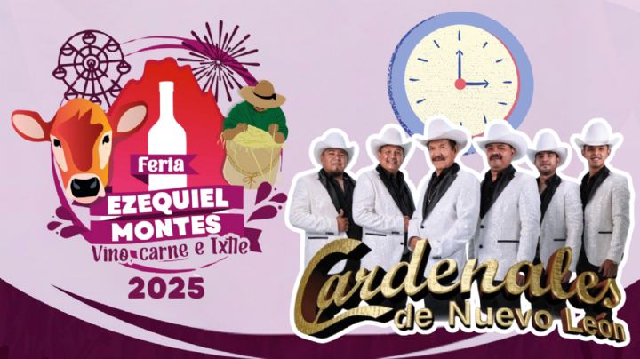 Feria Ezequiel Montes 2025: Artistas que darán concierto GRATIS HOY 2 de mayo en Querétaro
