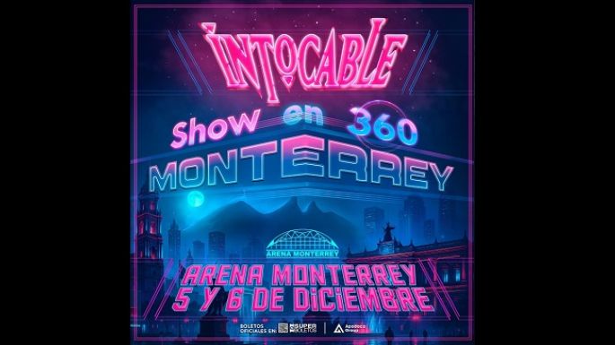 Intocable regresará a Monterrey con un extraordinario show 360°