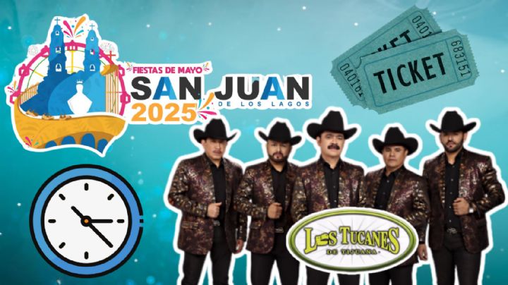 Fiestas de Mayo San Juan de los Lagos 2025: ¿A qué hora empieza el concierto de Los Tucanes de Tijuana HOY?
