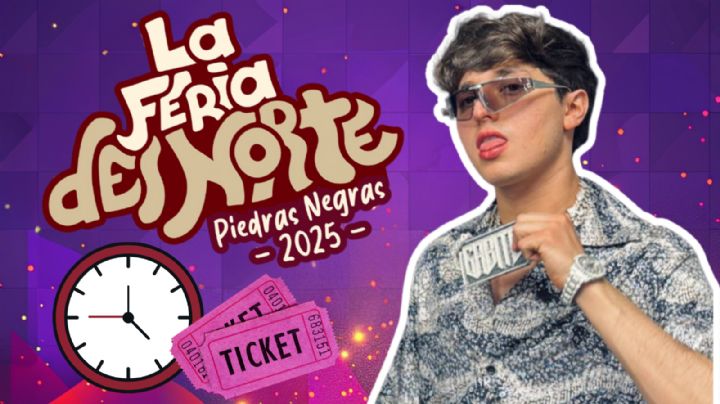 La Feria del Norte Piedras Negras 2025: ¿A qué hora empieza el concierto de CLAUSURA de Gabito Ballesteros HOY 25 de mayo?