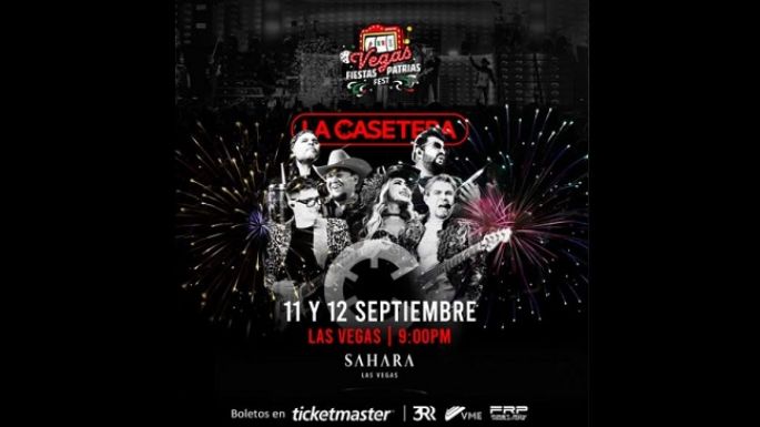La Casetera por primera vez en el Sahara Theatre de Las Vegas