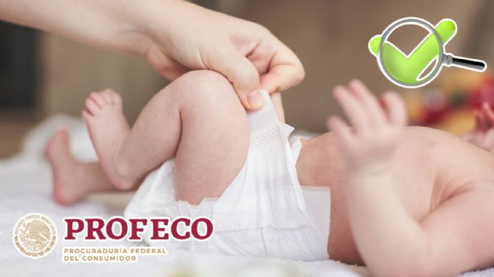 Estos son los pañales mejor calificados y de mejor calidad para bebés, según estudio de Profeco