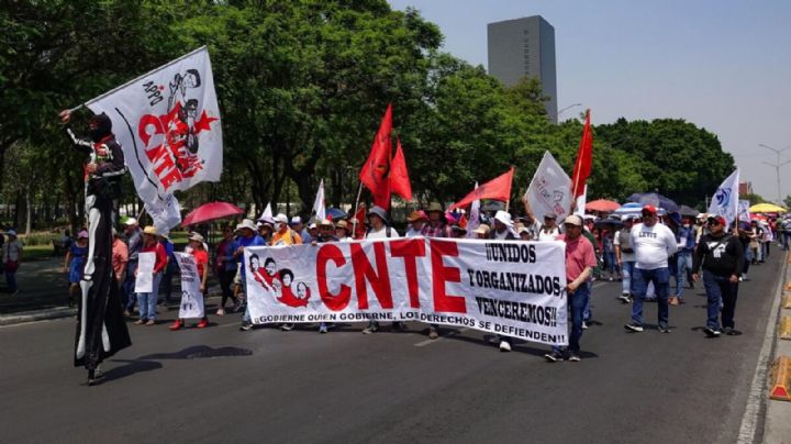 ¿Bloqueos y marchas del CNTE en la CDMX seguirán? Esto se sabe