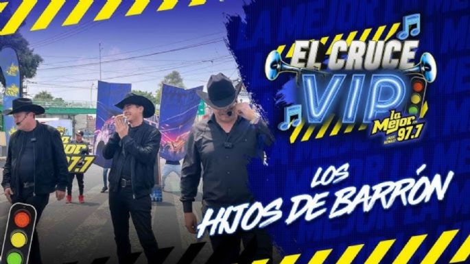 Hijos de Barrón sorprenden a fans en pleno semáforo de la CDMX