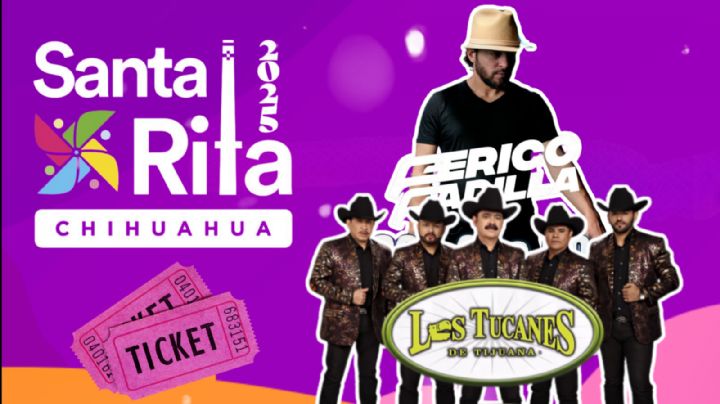 Feria Santa Rita Chihuahua 2025: Artistas que se presentarán HOY 31 de mayo en el Teatro del Pueblo y en el Palenque