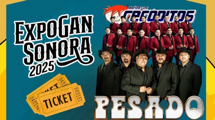 ExpoGan Sonora 2025: Artistas que se presentarán HOY 4 de mayo en el Teatro del Pueblo y en el Palenque
